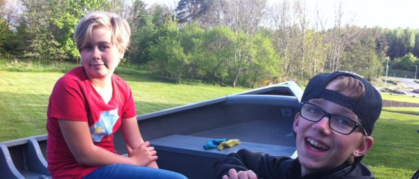 Båtfix med äventyrarna