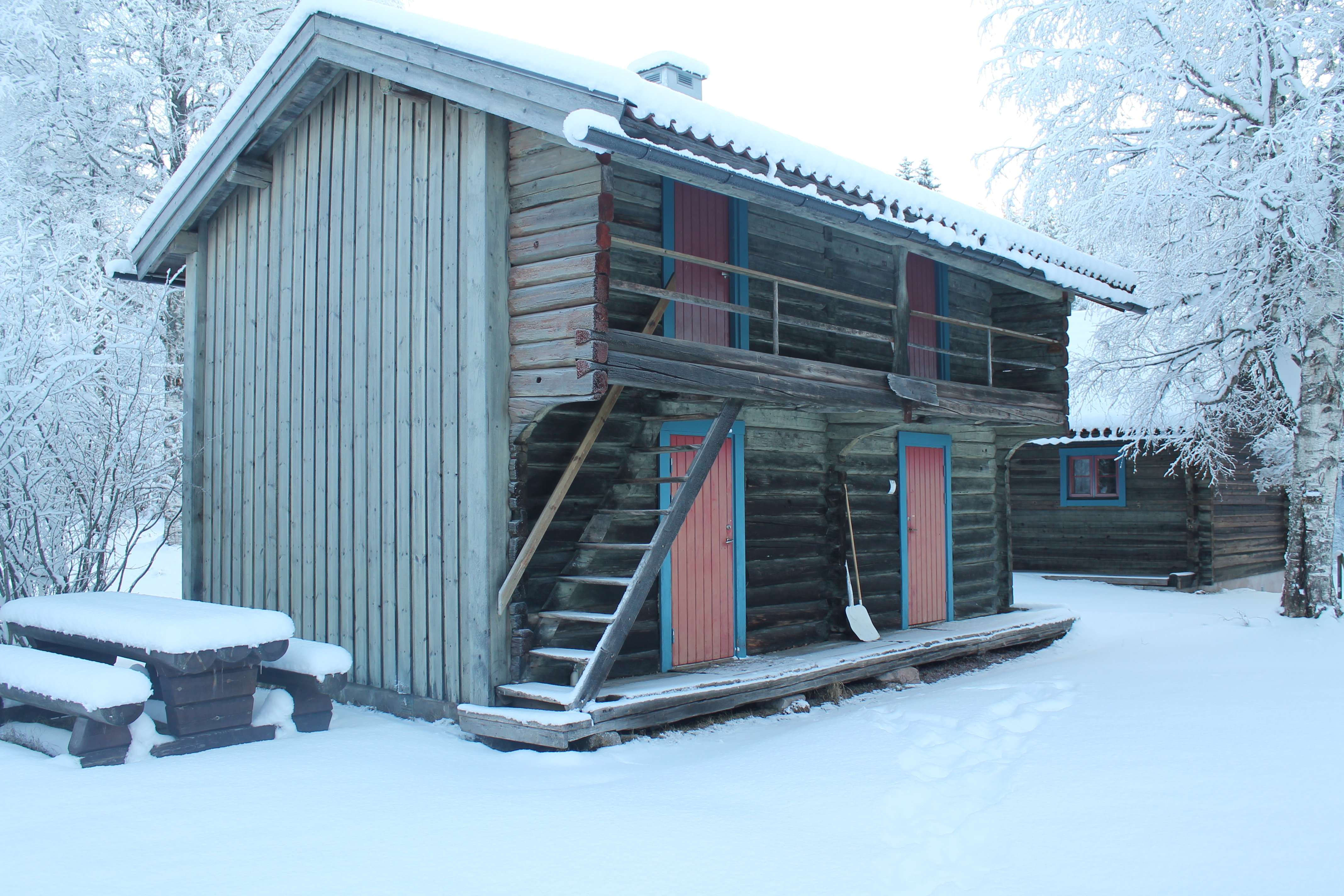 Kungshol Lofthärbret vinter